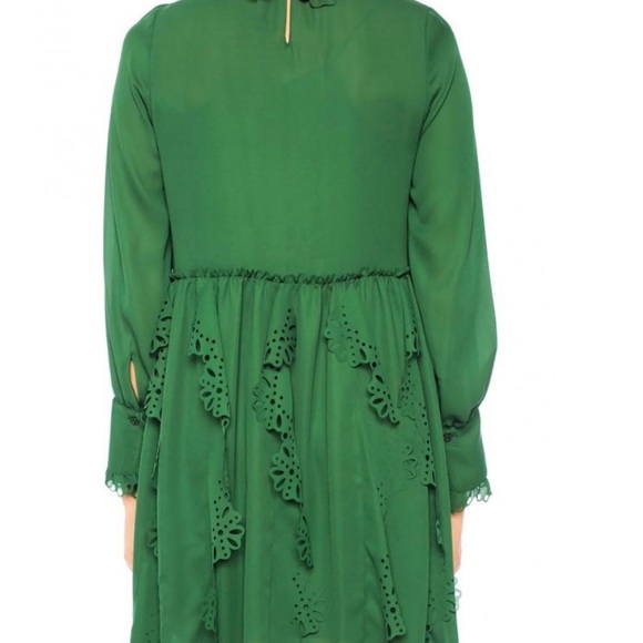 See from Chloe - Green Openworks dress - Picture 4 of 7